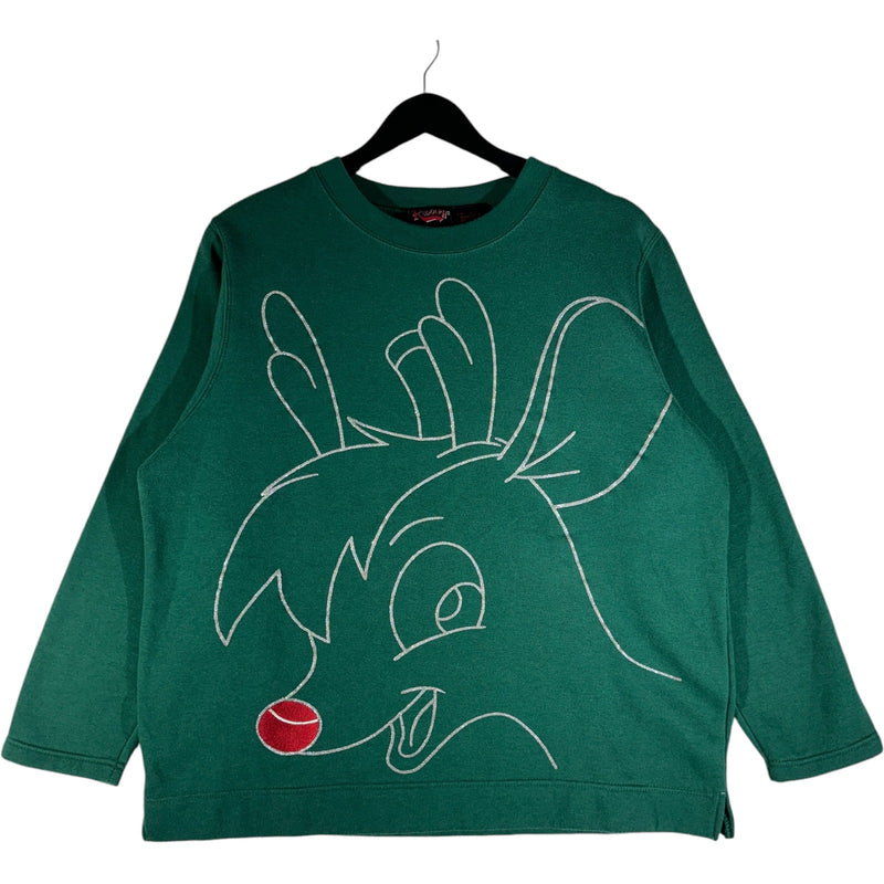 Vintage Rudolph The Red Nosed Reindeer Crewneck