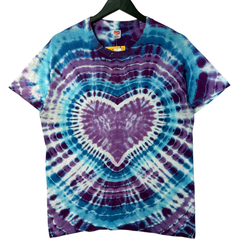 Vintage Heart Tye Dye Tee