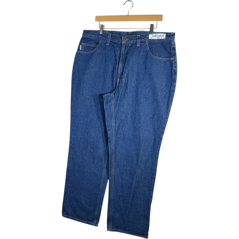 Vintage Carhartt Straight Leg Denim Jeans 38x30