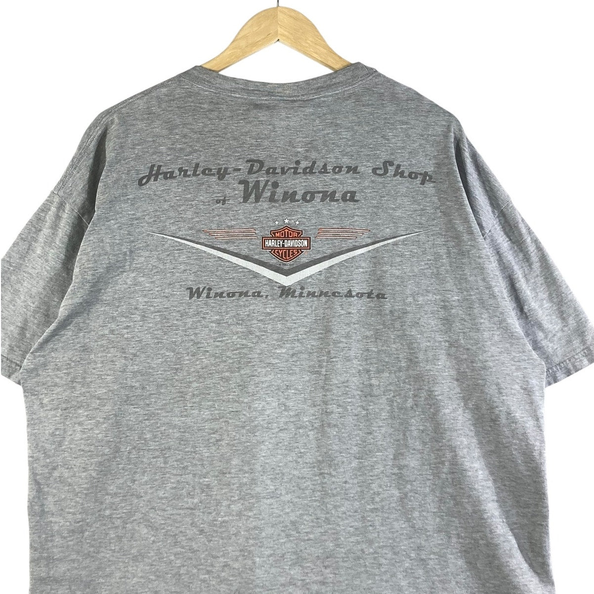 Vintage Harley Davidson Winona Minnesota Pocket T-Shirt