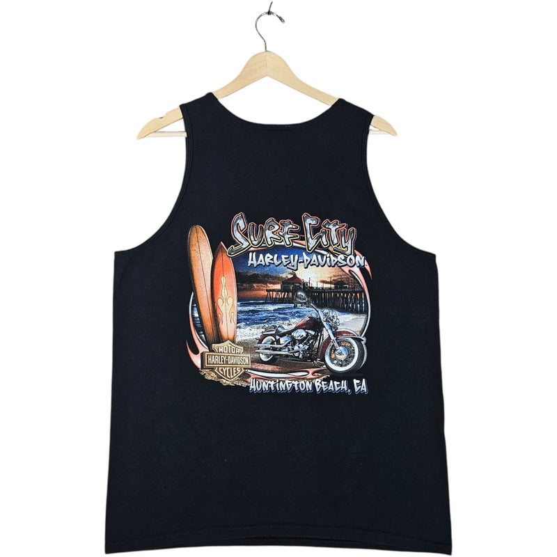 Vintage Harley Davidson Surf City Tank Top