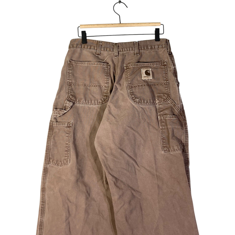 Vintage Carhartt Workwear Utility Carpenter Pants 36x10
