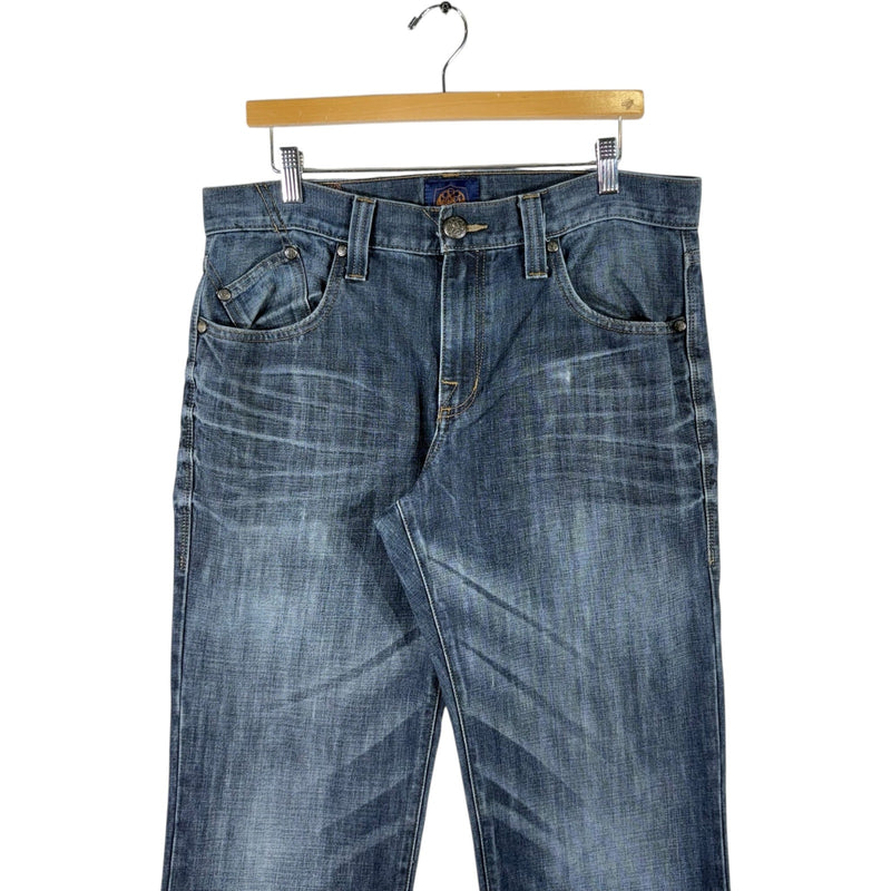 Vintage Rock & Republic Straight Leg Denim Jeans 36x34