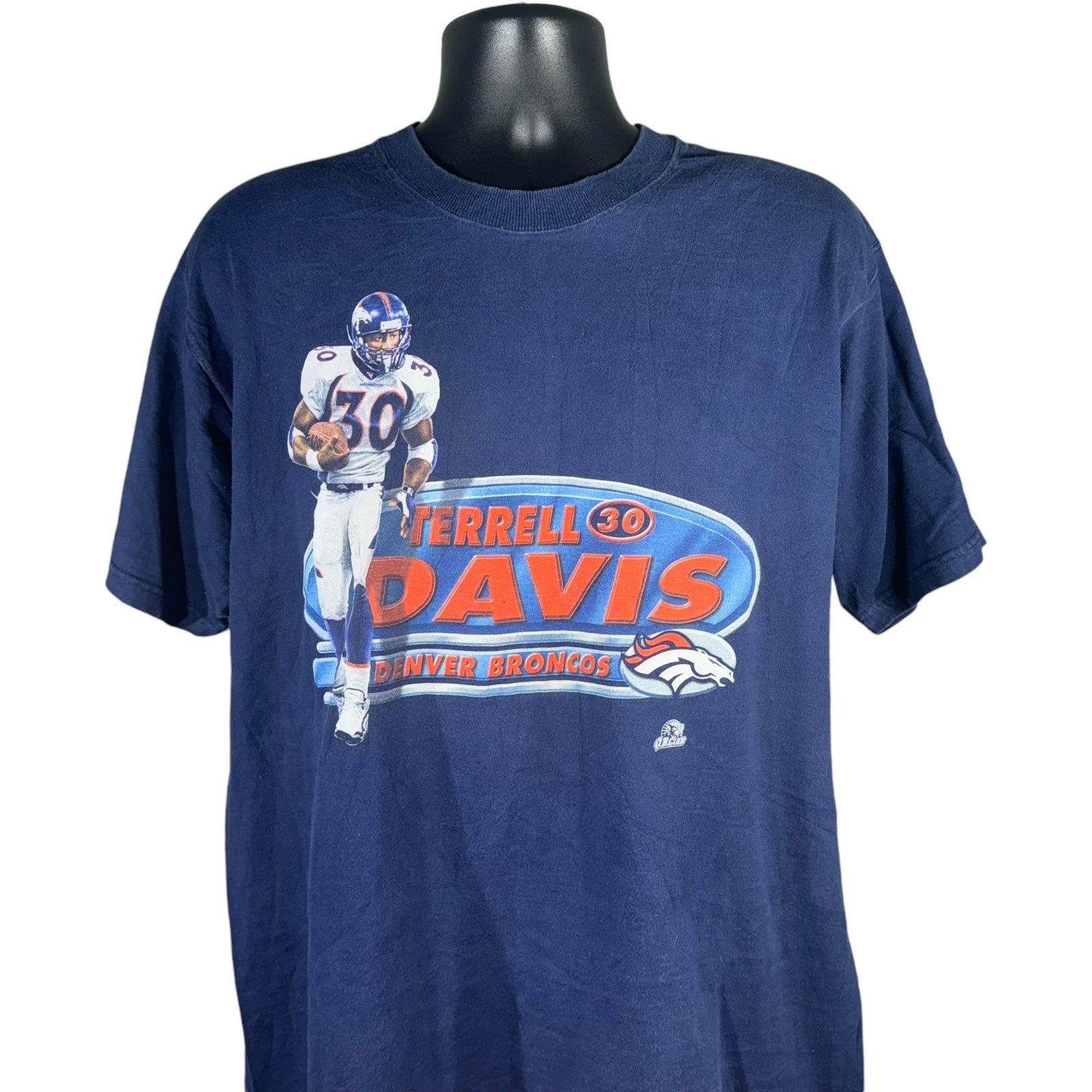 Vintage Denver Broncos Terrell Davis Pro Player Tee