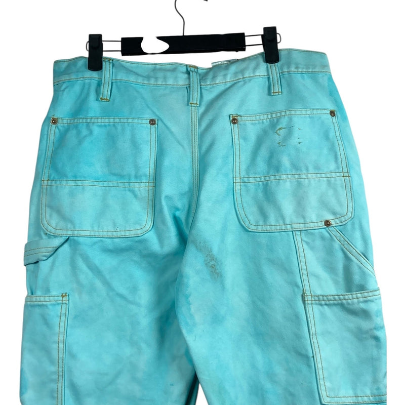 Vintage Carhartt Raw Hem Frayed Relaxed Cargo Shorts 34