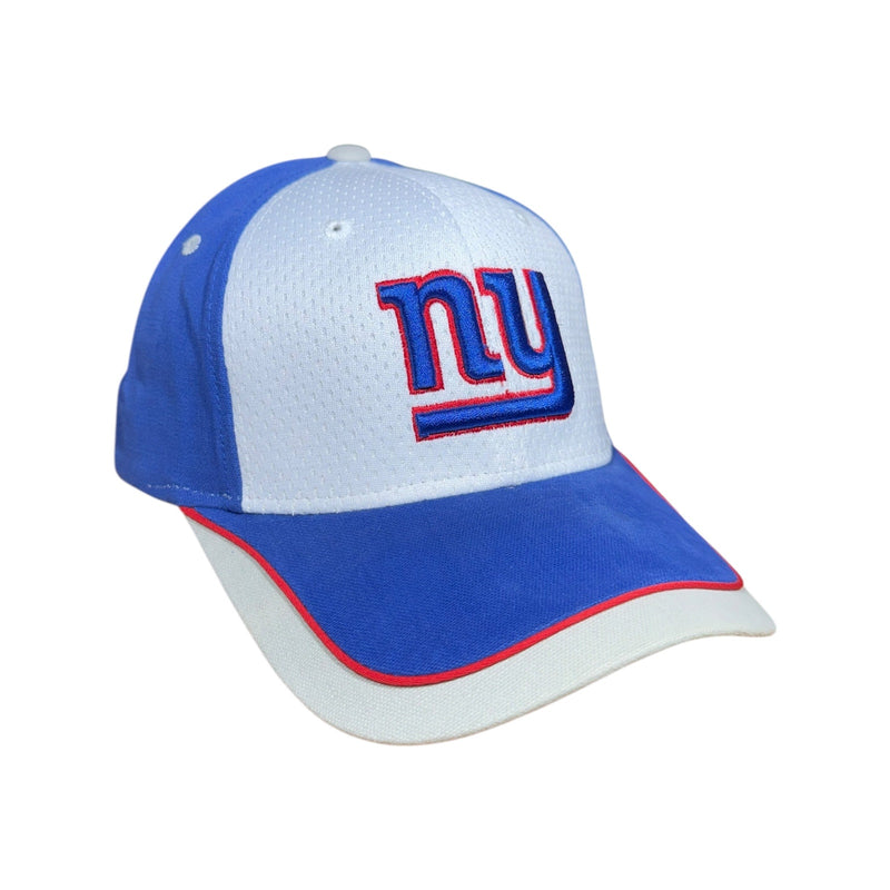 Vintage NFL x Reebok New York Giants Colorblock Strapback Hat
