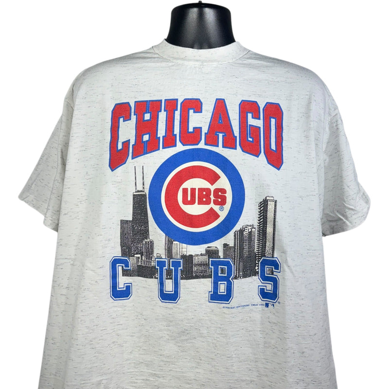 Vintage Chicago Cubs Cityscape MLB Tee 90s