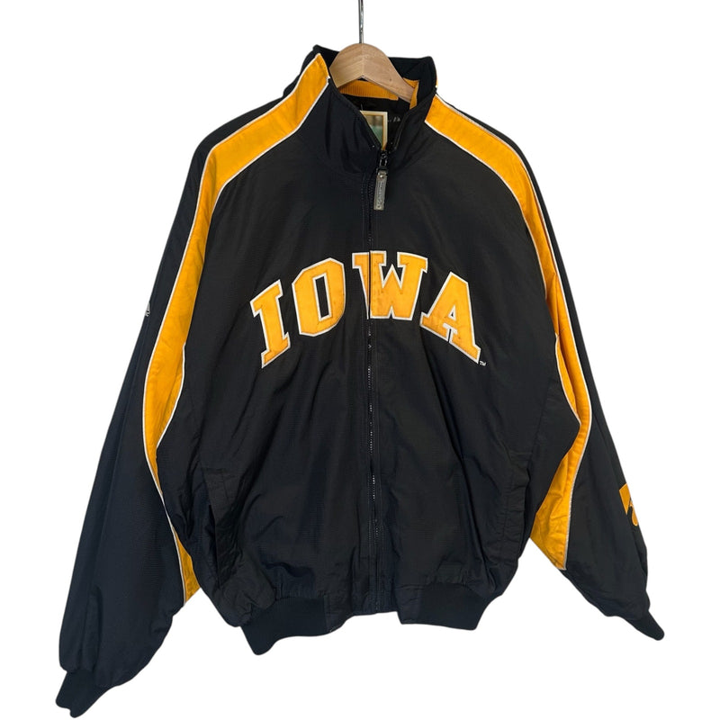 Vintage Majestic University of Iowa Spellout Windbreaker