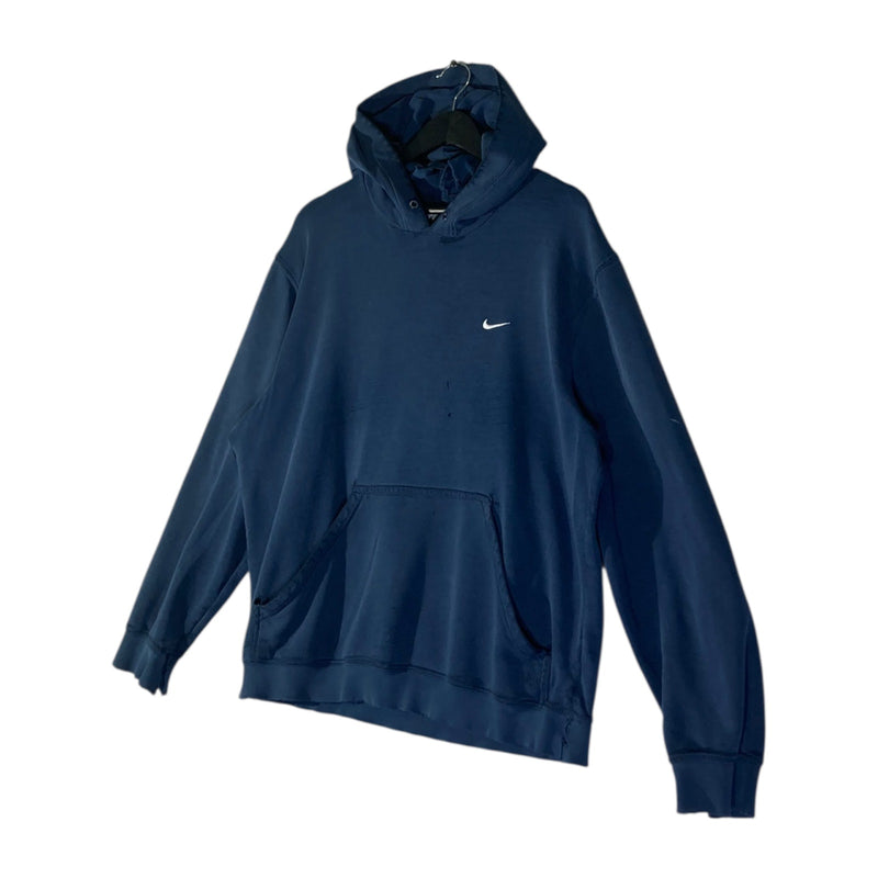 Vintage Nike Swoosh Logo Hoodie Large