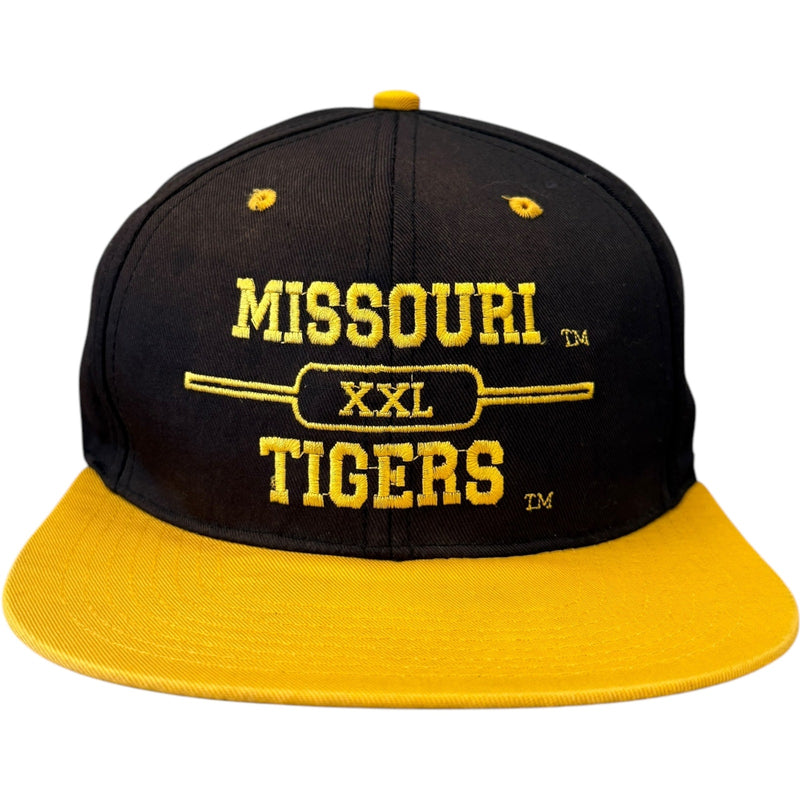 Vintage University Of Missouri Tigers Spellout Snapback Hat