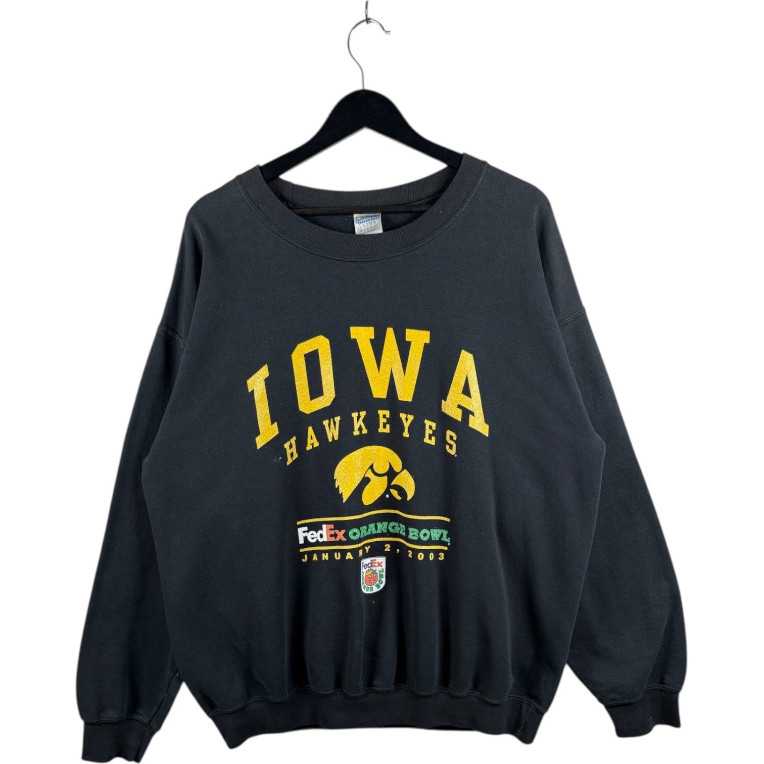 Vintage Iowa Hawkeyes Pullover Crewneck