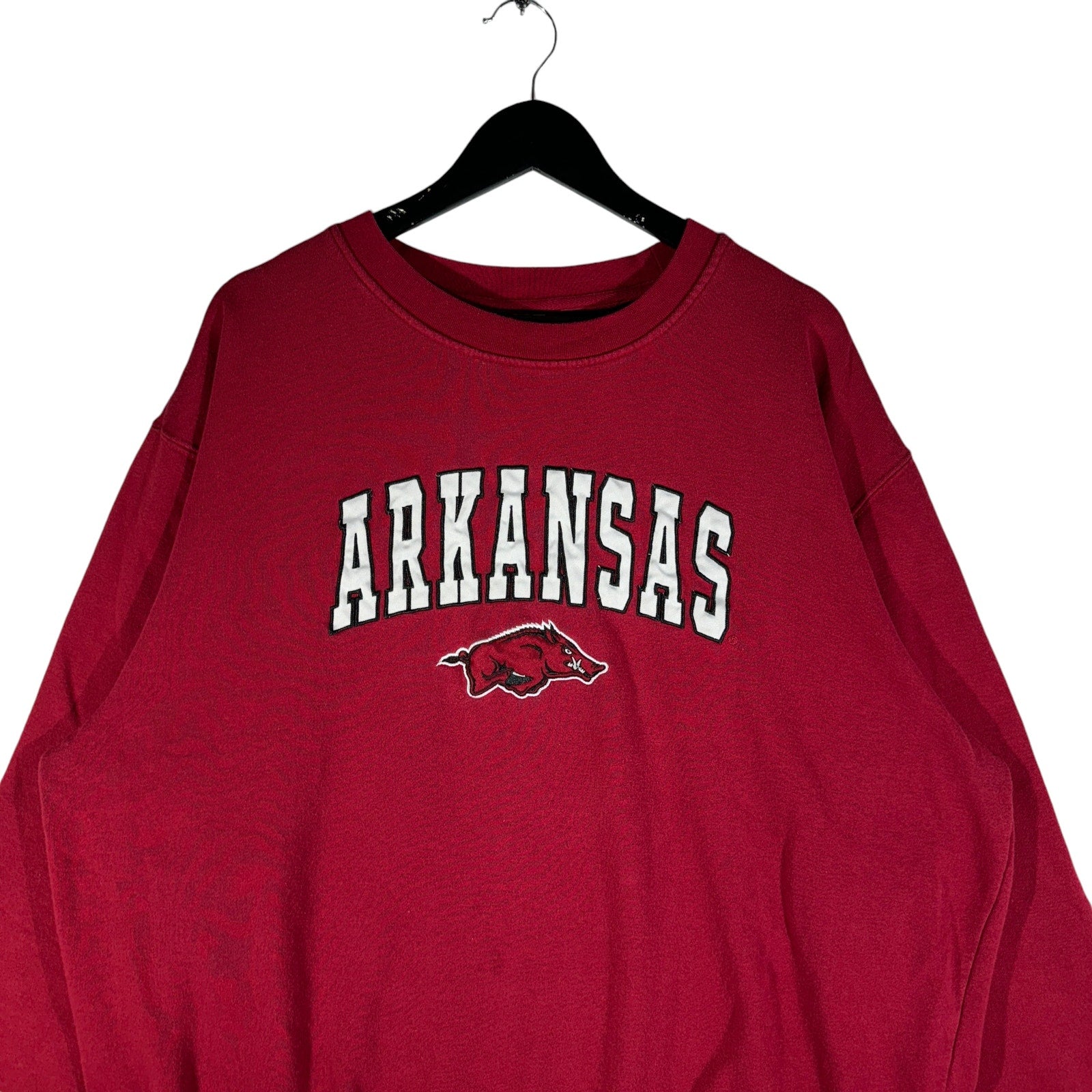 Vintage University Of Arkansas Spellout Crewneck