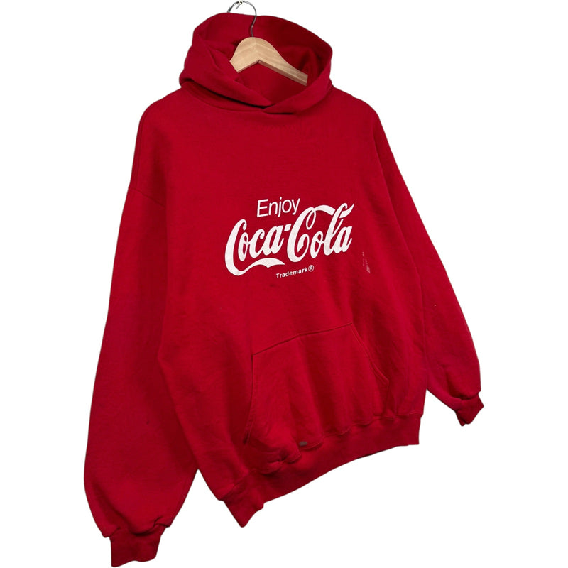 Vintage Coca Cola Graphic Pullover Hoodie