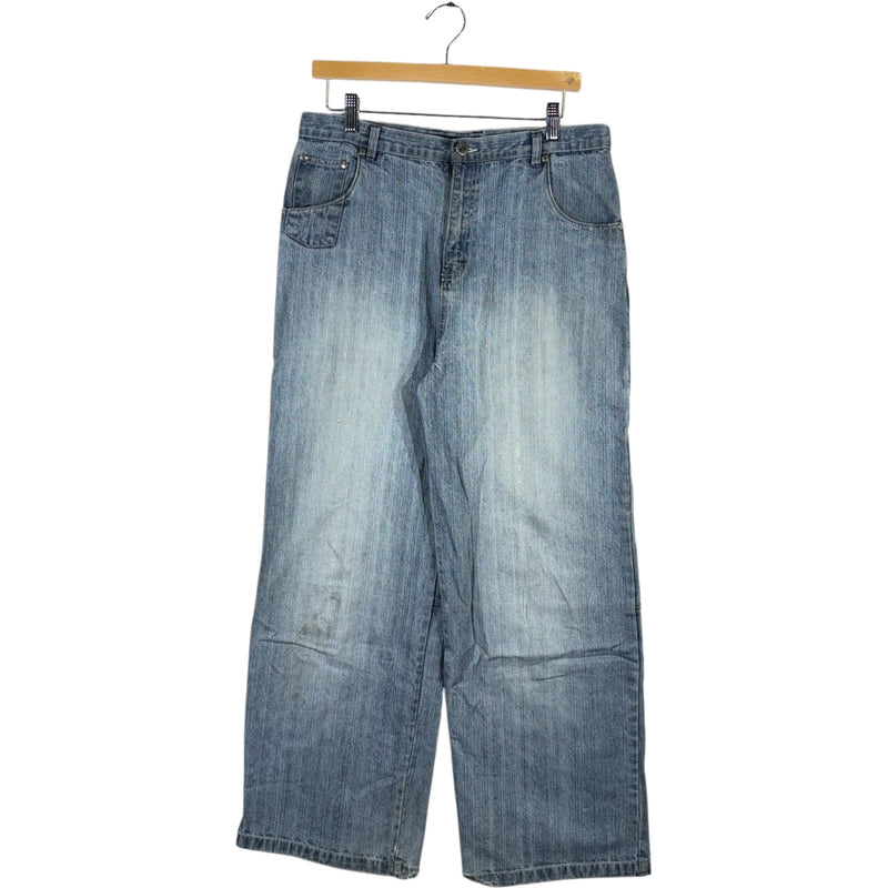 Vintage OverGame Wide Leg Denim Jeans 33 x 28