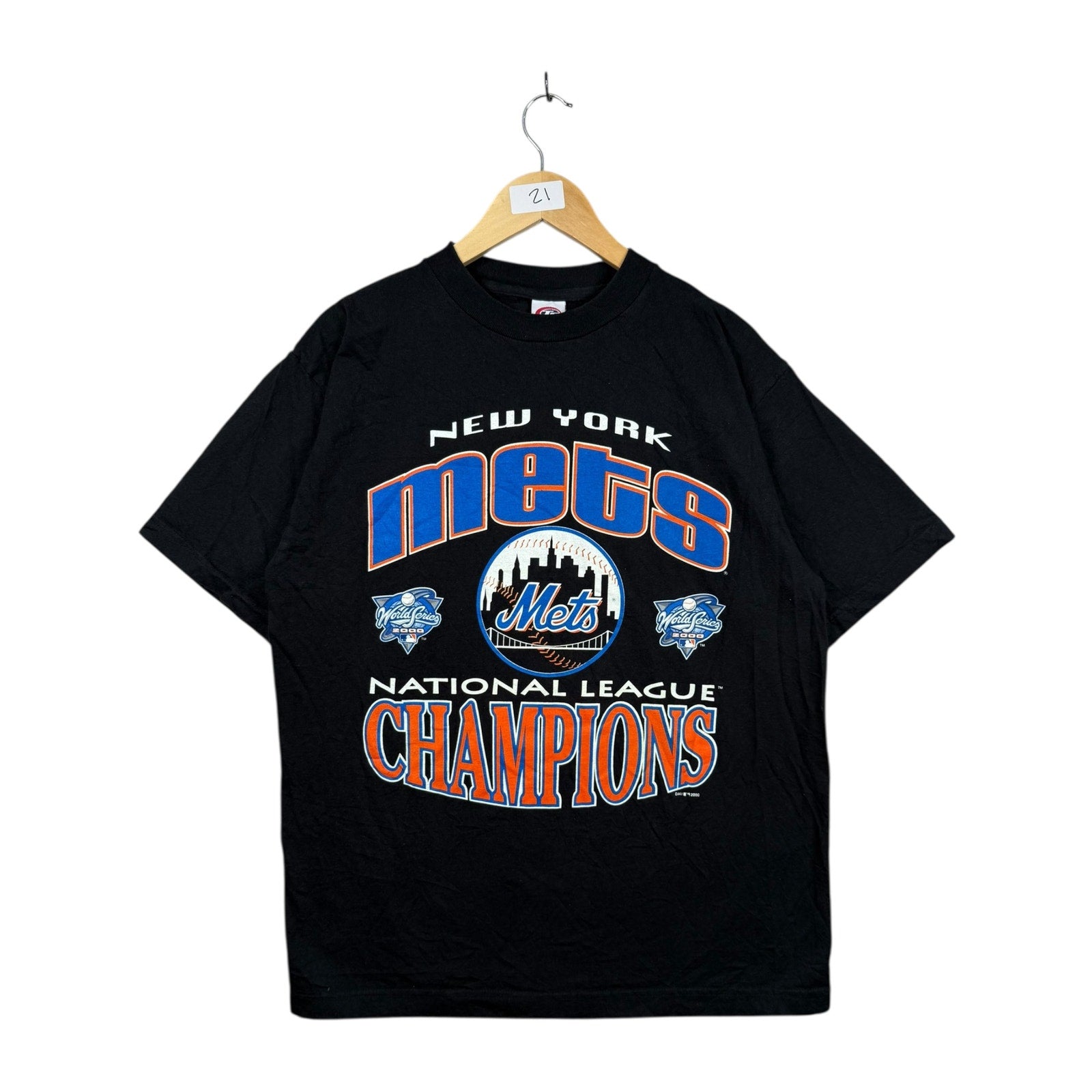 Vintage New York Mets National League Champions MLB 2000 T-Shirt