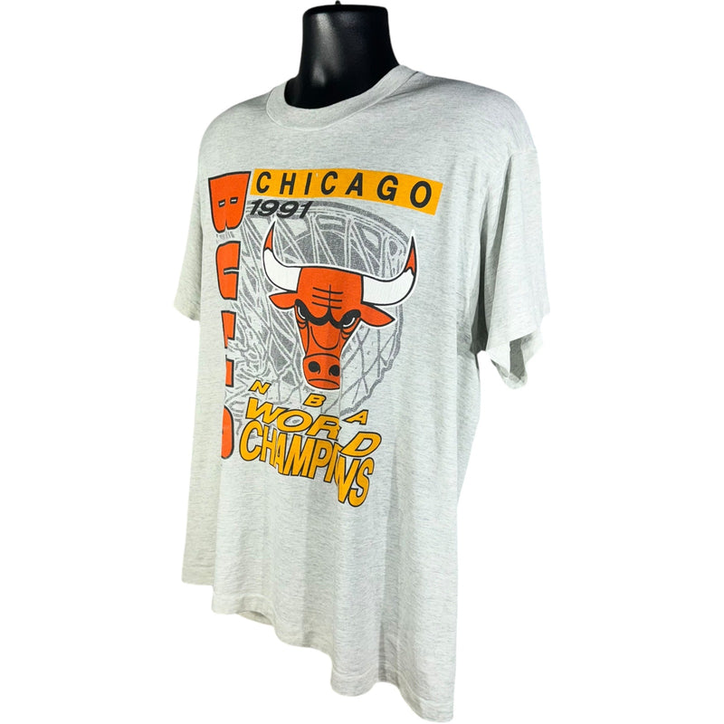 Vintage Chicago Bulls World Champions Tee 1991