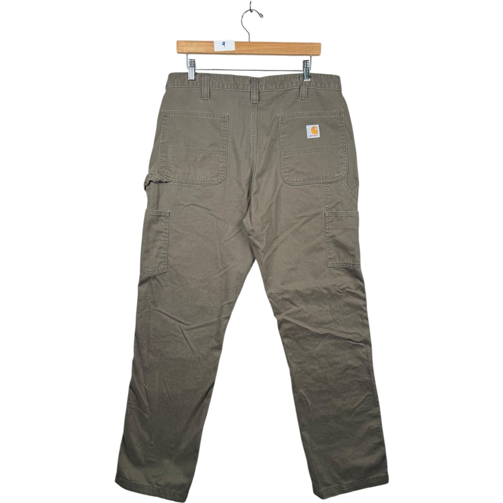 Vintage Carhartt Tribal Flame Patchwork Carpenter Pants 36