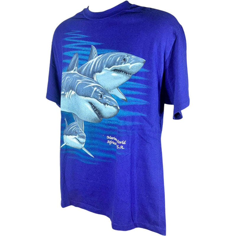 Vintage Great White Shark Marine World Tee