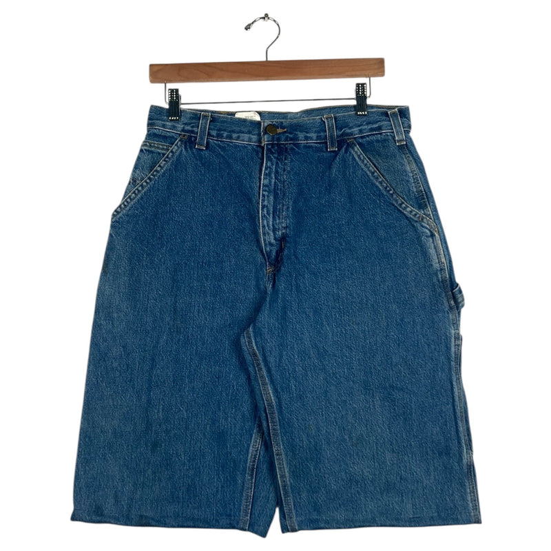 Vintage Carhartt Denim Carpenter Shorts 33