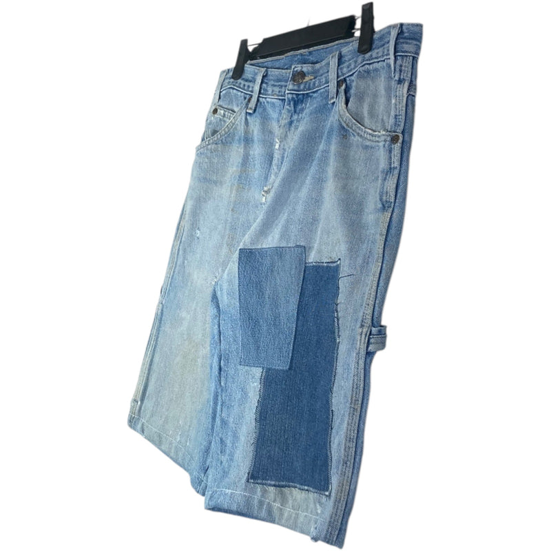 Vintage Dickies Patchwork Carpenter Denim Shorts 33