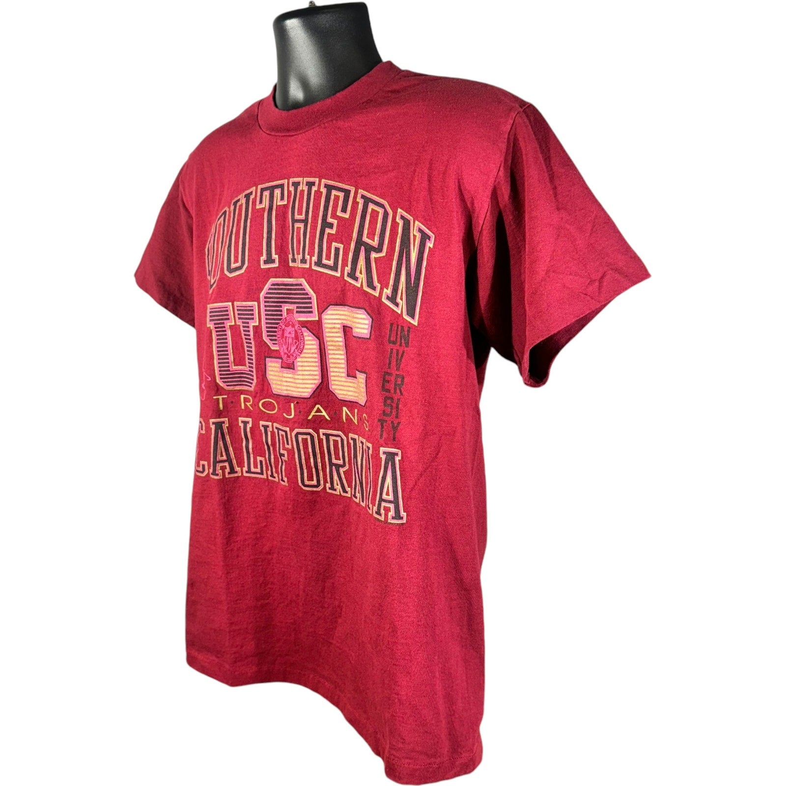 Vintage University Of South California Trojans Spellout Tee