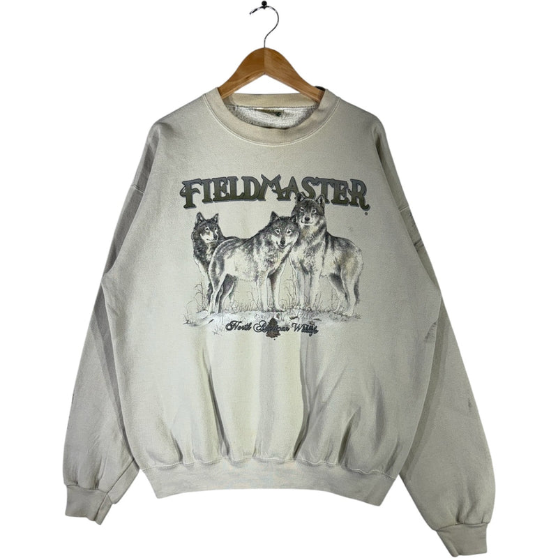 Vintage FieldMaster Wolves Graphic Crewneck
