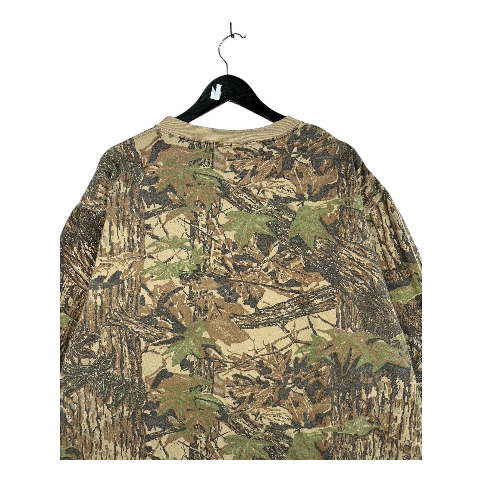 Vintage Duxbak Camo Realtree Long Sleeve T-Shirt