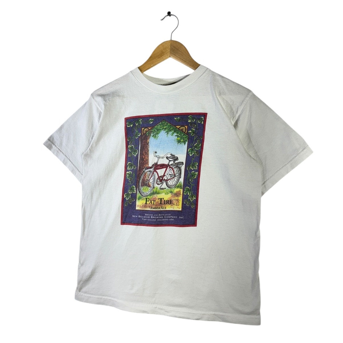 Vintage Fat Tire Amber Ale Beer T-Shirt