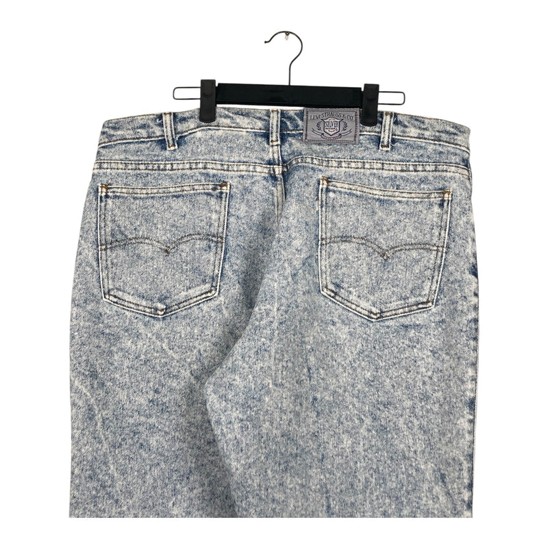 Vintage Levi's Acid Wash Denim Shorts 38