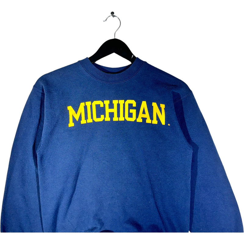 Vintage Champion University Of Michigan Spell Out Crewneck