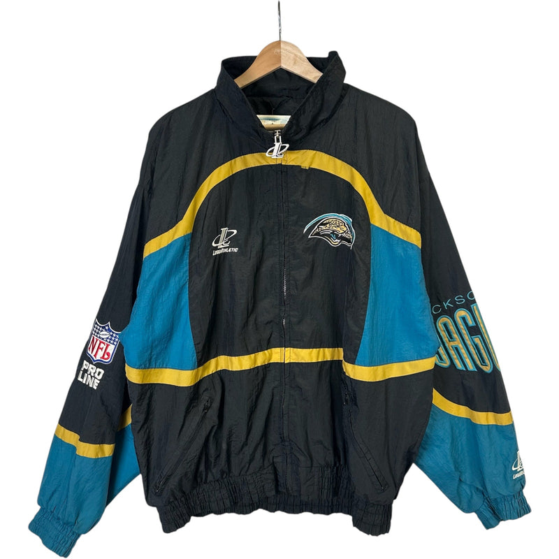 Vintage Logo Athletic Jacksonville Jaguars NFL Light Jacket