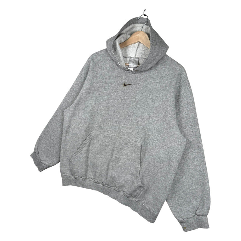 Vintage Nike Mid Embroidered Swoosh Pullover Hoodie