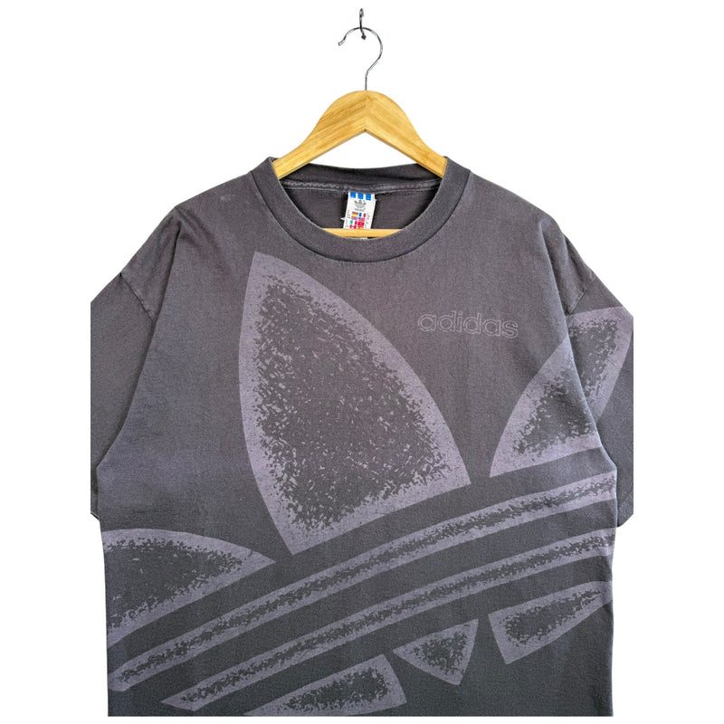 Vintage Adidas Trefoil Logo Print T-Shirt