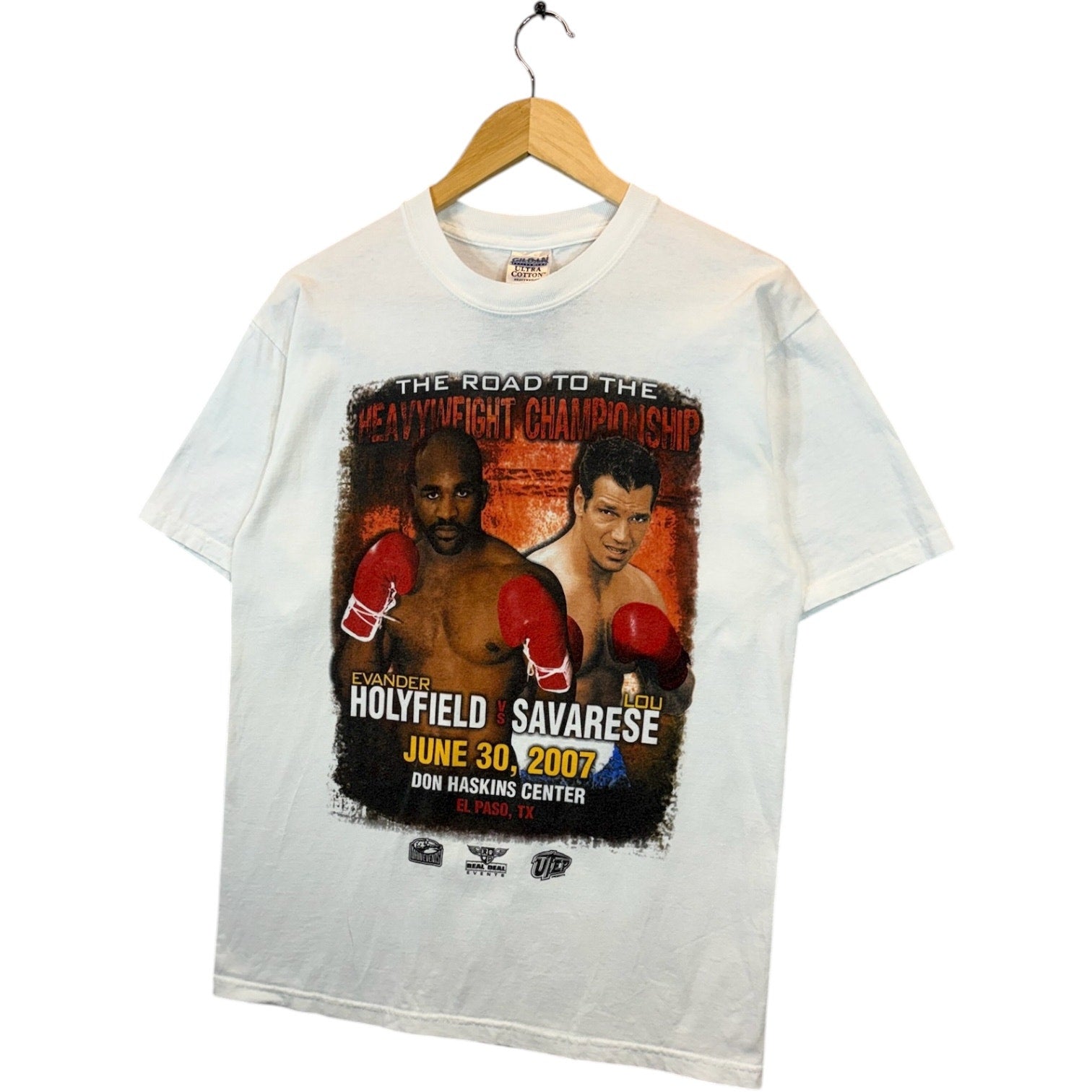 Vintage Holyfield Vs. Savarese 2007 T-Shirt