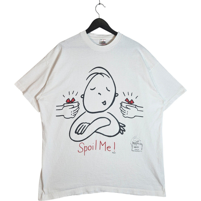 Vintage Spoil Me Spellout Art T-Shirt