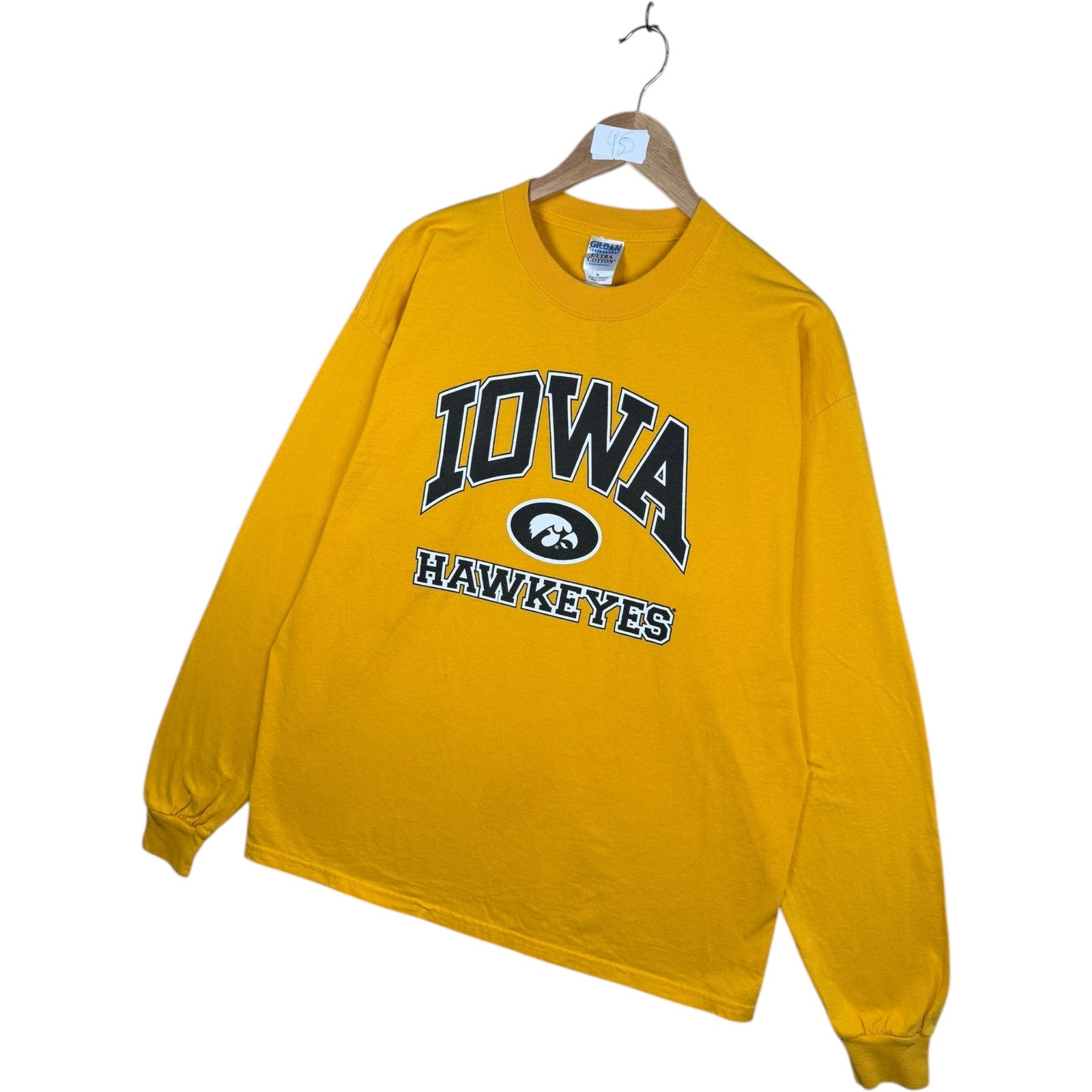 Vintage University of Iowa Hawkeyes Long Sleeve T-Shirt