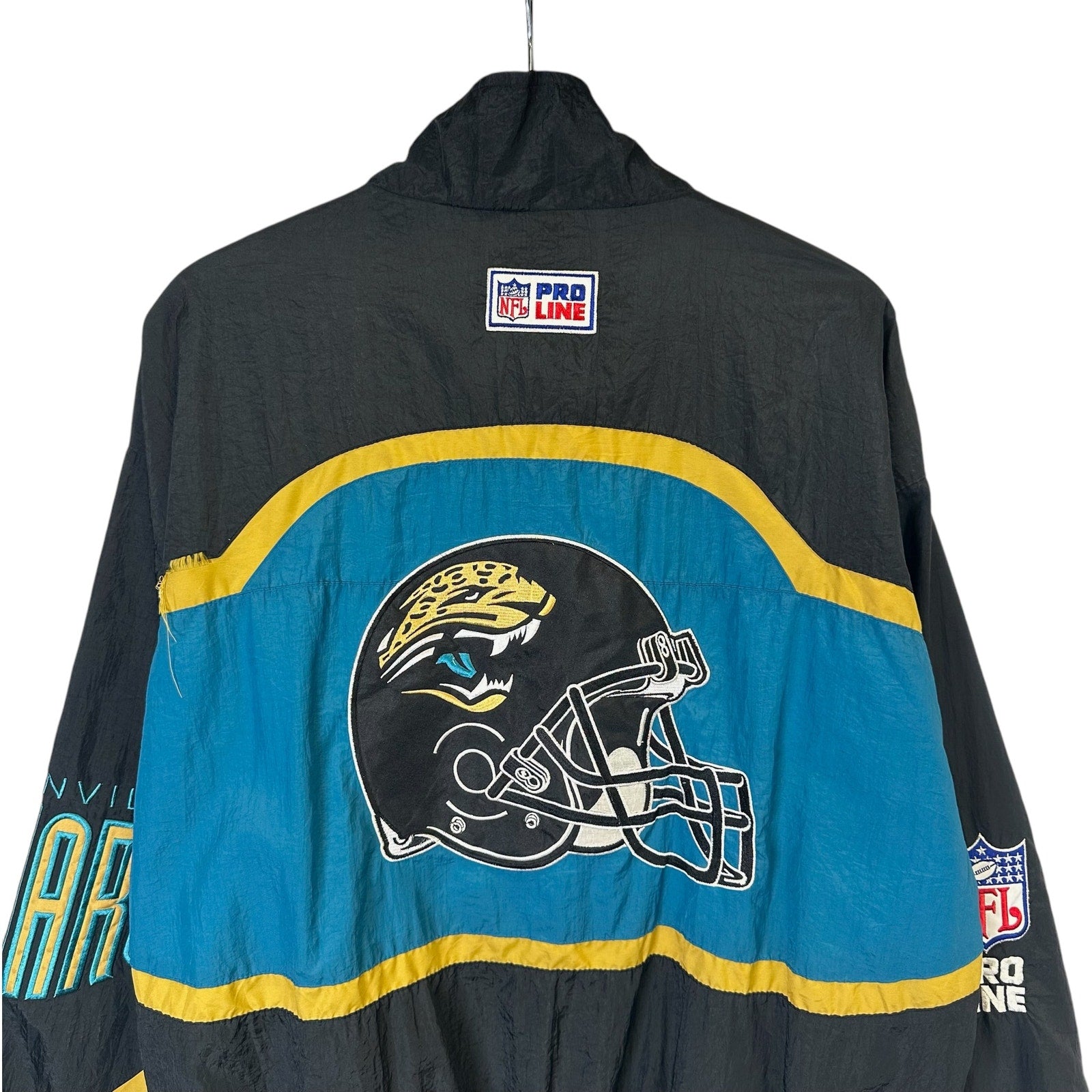 Vintage Logo Athletic Jacksonville Jaguars NFL Light Jacket