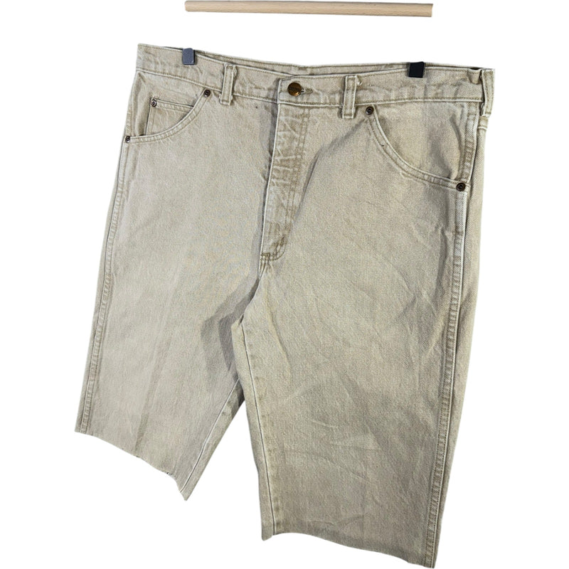 Vintage Lands' End Chino Cotton Shorts 36