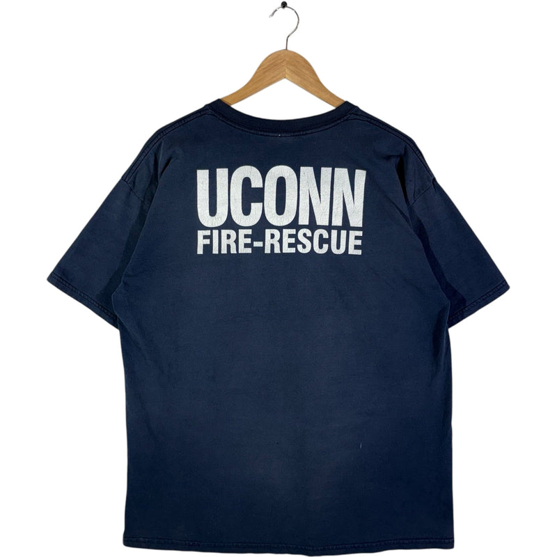Vintage UCONN Fire-Rescue Tee