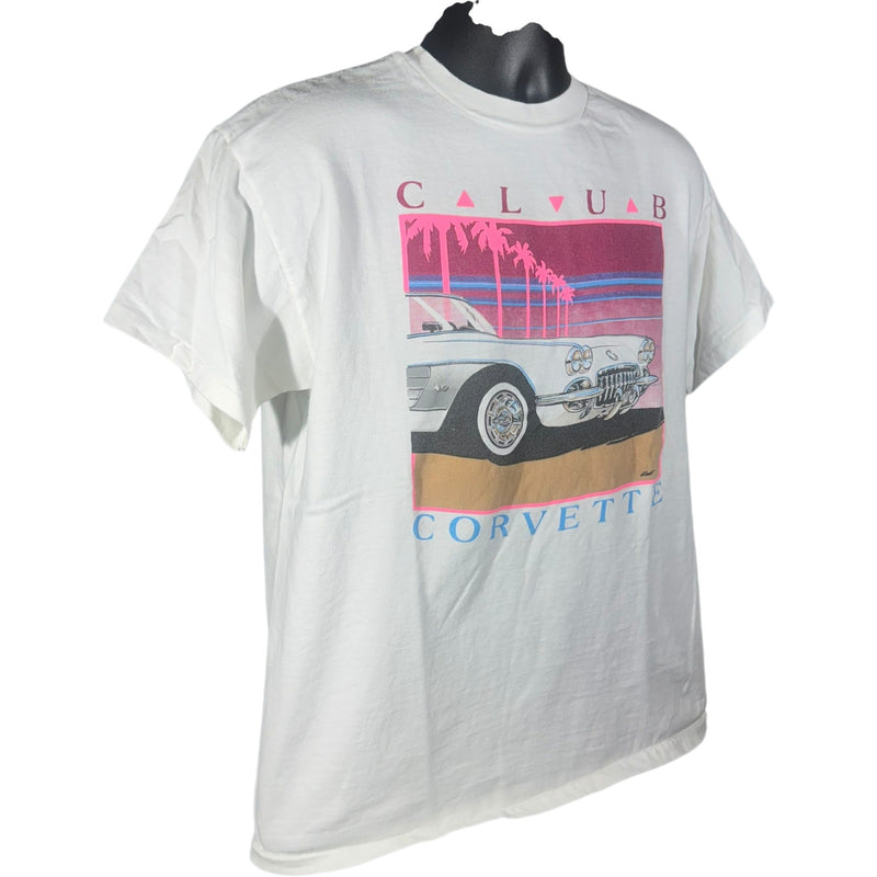 Vintage Club Corvette Classic Car Tee 80s