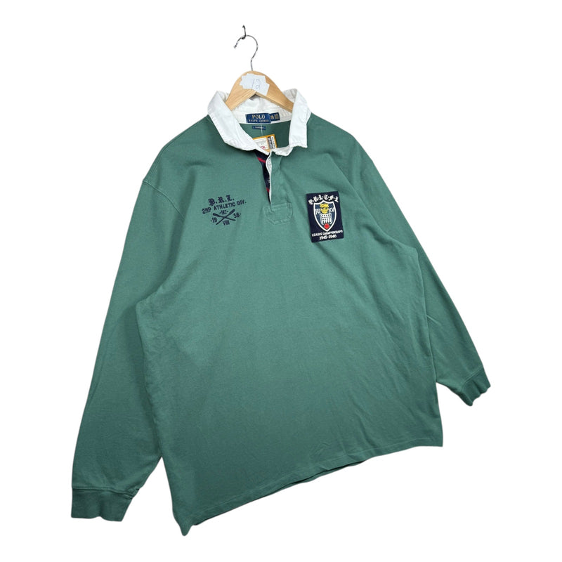 Vintage Polo Ralph Lauren League Champ Long Sleeve Polo Shirt