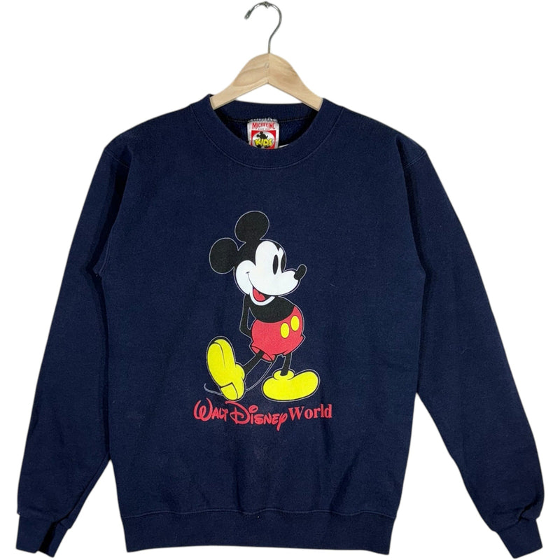Vintage Youth Walt Disney World Mickey Mouse Crewneck