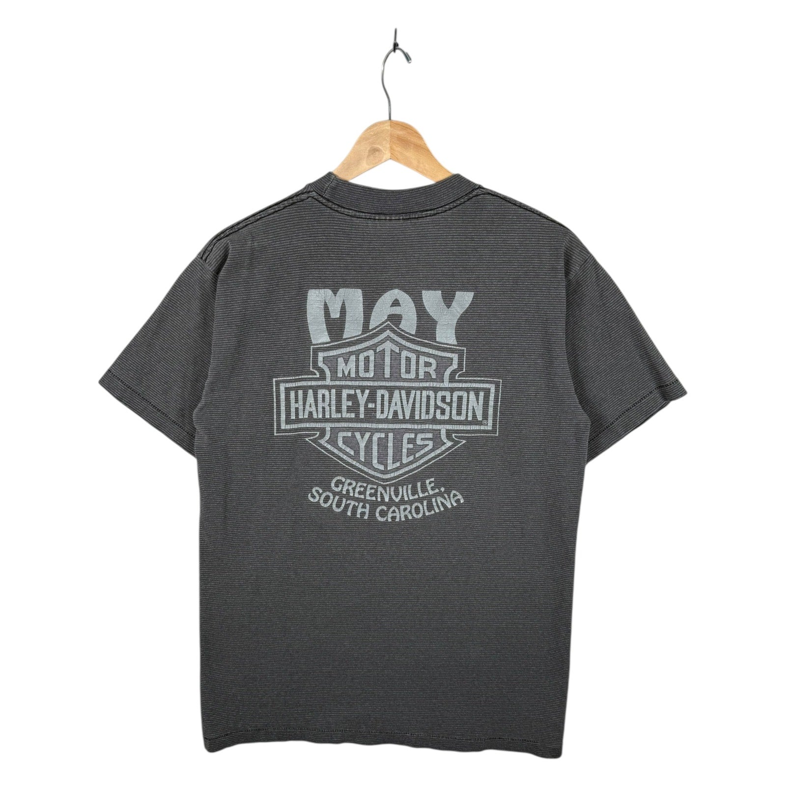 Vintage Harley Davidson MAY Greenville South Carolina T-Shirt