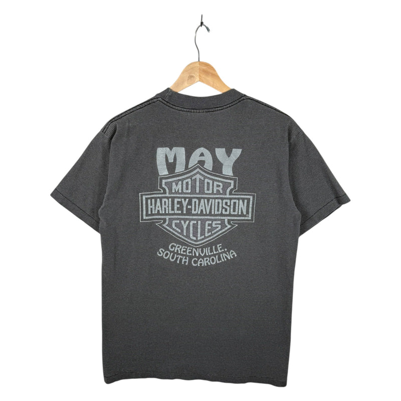 Vintage Harley Davidson MAY Greenville South Carolina T-Shirt