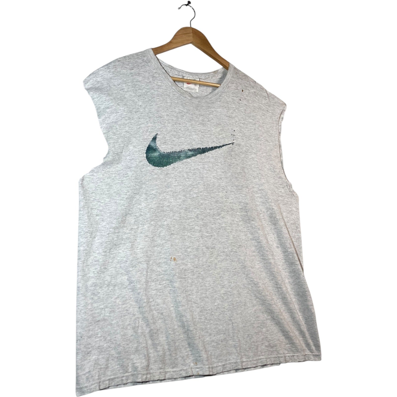 Vintage Nike Tank Top Crewneck Muscle Sleeve