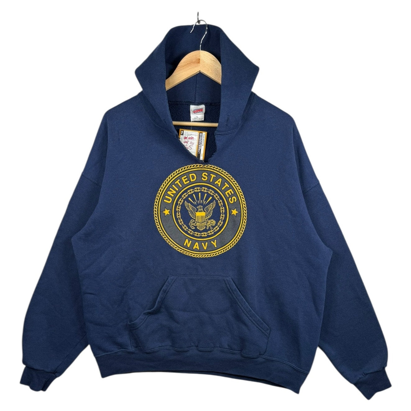 Vintage United States Navy Military Seal Hoodie