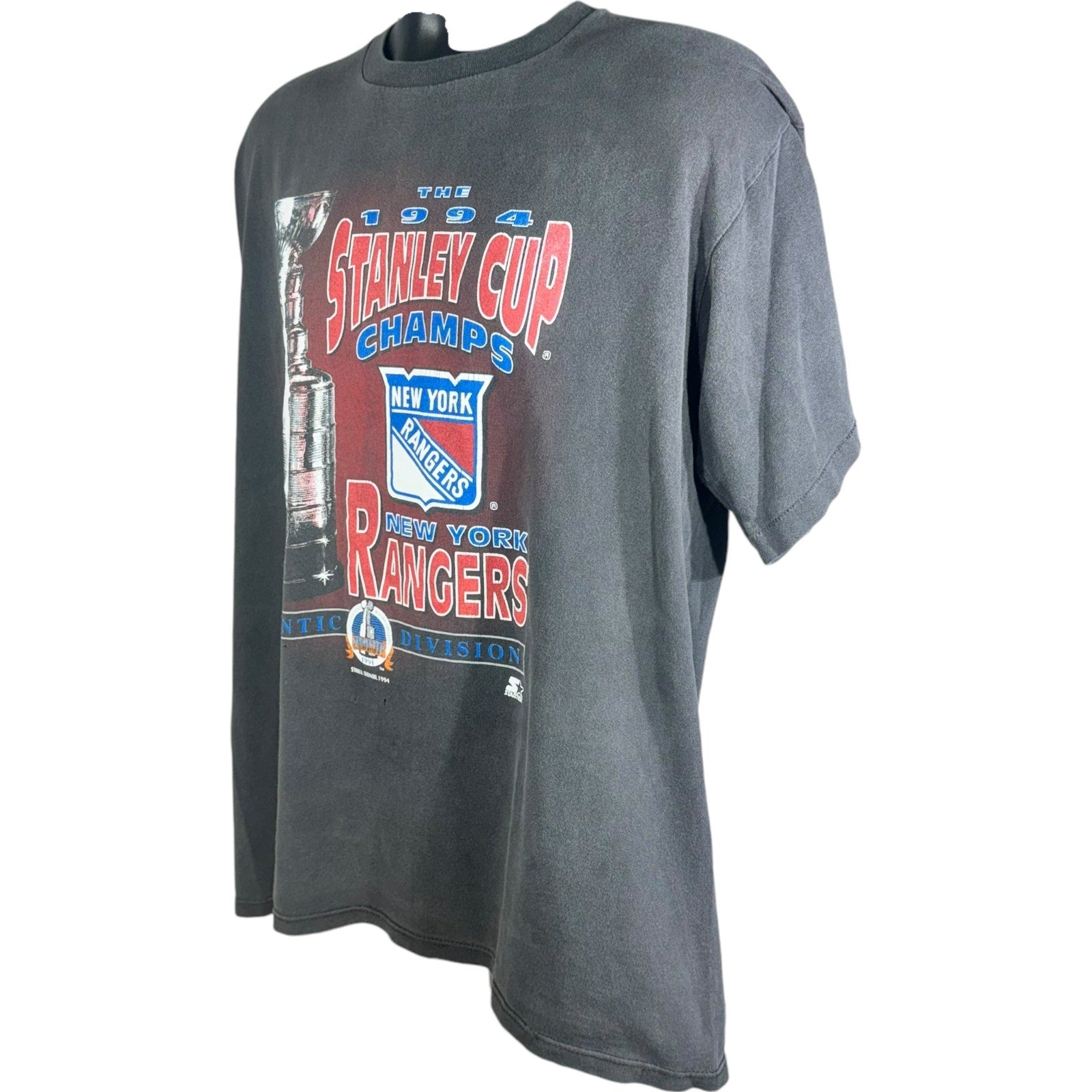 Vintage New York Rangers Stanley Cup Champs Tee 1994