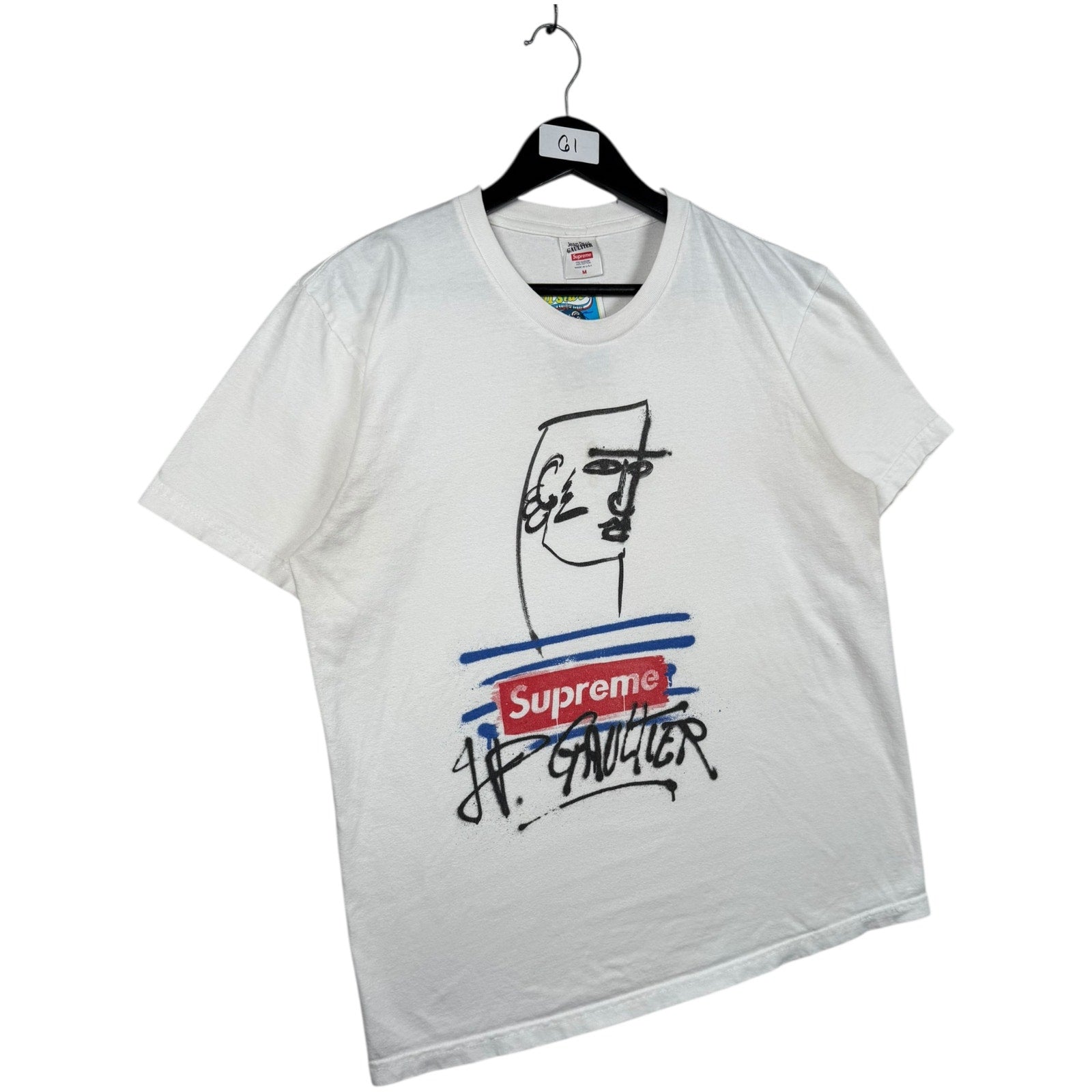 Vintage Supreme J.P Gaultier Face Graphic T-Shirt