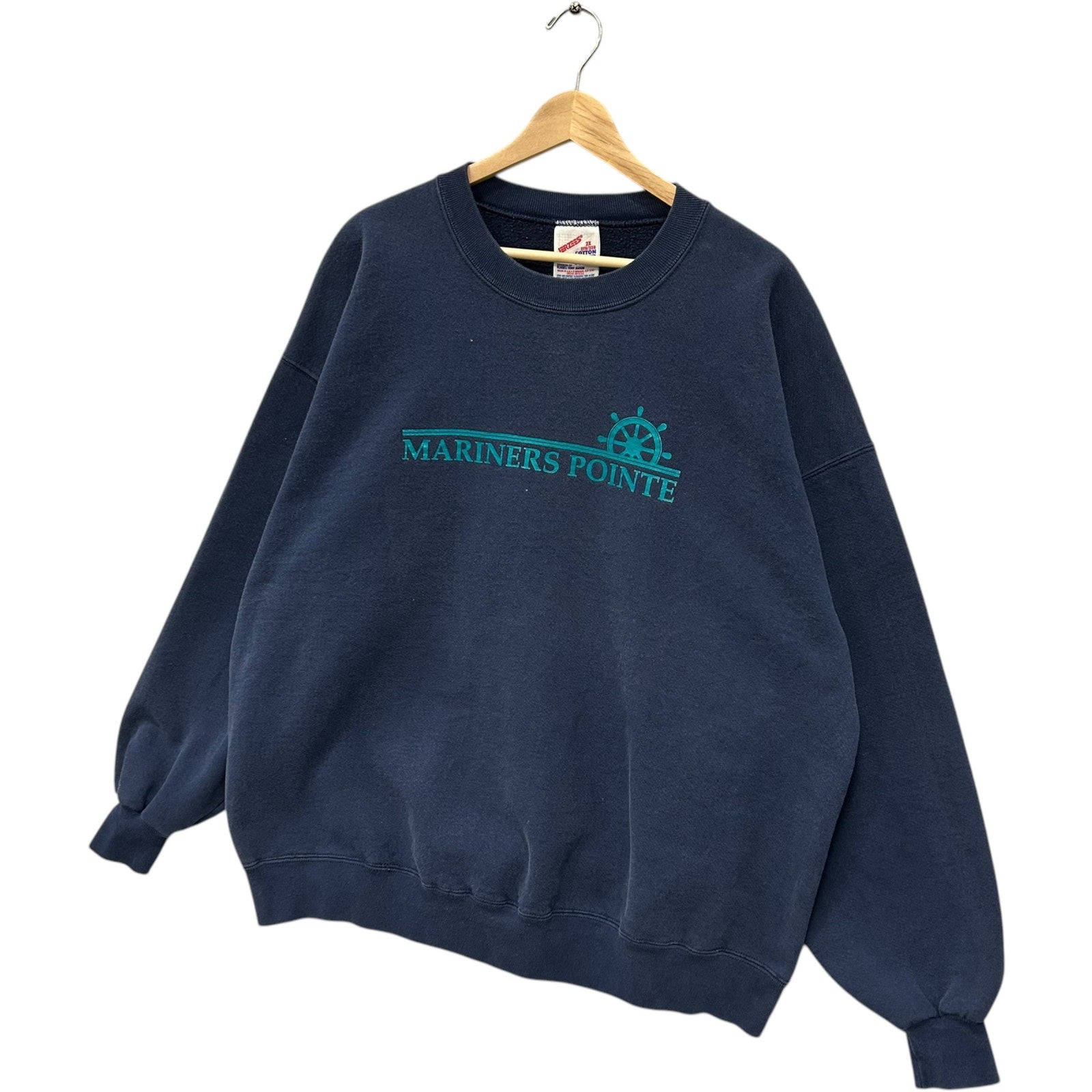 Vintage Mariners Pointe Spellout Souvenir Crewneck