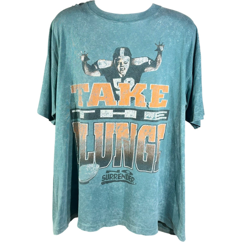 Vintage Take the Plunge Football Tee